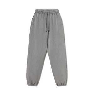 Custom Embroidery Print Logo Heavy <b>Weight</b> Flare Sweat Pants Fleece Jogger Cotton Straight Wide Leg <b>Trousers</b> Sweatpants for Men - Product Image 1