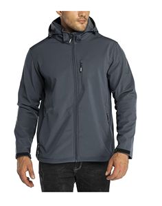 Chaqueta de lona para hombre de alta calidad, fabricada en fábrica profesional, impermeable, cortavientos, reversible, con capucha y cuello alto para invierno. - Product Image 1