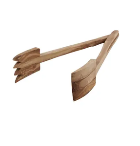 Pinzas de madera para alimentos, proveedor al por mayor, Clip de madera para alimentos con mango, pinzas para pan tostadas, herramientas de cocina - Product Image 1