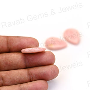 16x22mm Natural Rosa amazonita suave pera Briolette calibrado al por mayor piedras preciosas sueltas de alto pulido para joyería de plata fina - Product Image 6
