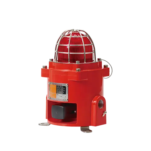 2024 New Explosion proof warning light high efficiency LED flashing rotating strobe ATEX  IECEX certificate QNES