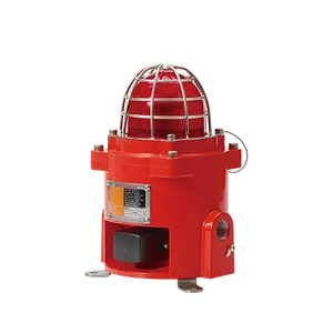 2024 New Explosion Proof Warning Light High Efficiency LED Flashing Rotating Strobe ATEX IECEX Certificate QNES