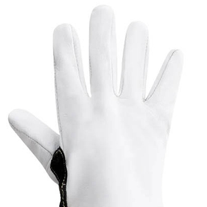 Cuero de grano superior con pulgar de Palma reforzado e índice TIG/MIG guantes de trabajo de soldadura equipo de seguridad manual guantes de trabajo para soldadores - Product Image 5