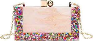 Bolso de mano de resina de gran calidad para mujer y diseño moderno, elegante y moderno, perfecto para eventos formales y ocasiones especiales - Product Image 3