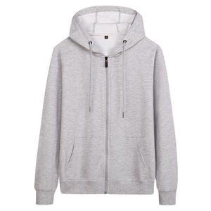 Styles d'automne Sprint, couleur unie, unisexe, sweat-shirts à fermeture éclair intégrale personnalisés, sweat-shirts pour hommes grande taille - Product Image 6