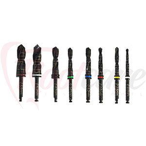 Premium Dental 8 Pieces Electric Implant Drill Kit Black Plasma Coated Metal Steel CE Certified Drill <b>Holder</b> Surgery Instruments - Product Image 2