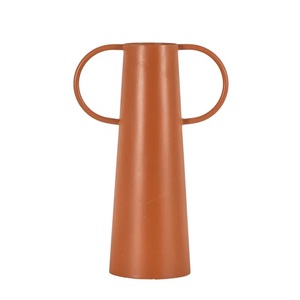 Vase à fleur en métal de luxe personnalisé écologique de conception Simple moderne la plus vendue décoration de mariage d'hôtel à la maison standard européenne - Product Image 2