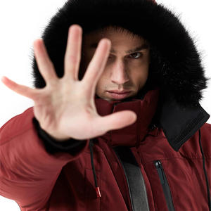 Veste parka pour homme sur mesure avec isolation épaisse, capuche chaude, couture durable, fermeture éclair sécurisée, fabrication de vêtements OEM ODM, soutien - Product Image 6