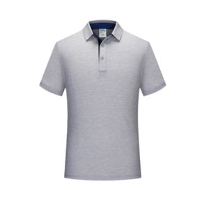 Vente en gros de polos imprimés brodés en polyester 100% coton pour hommes - Product Image 3