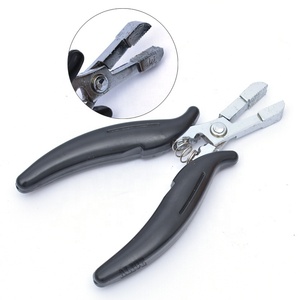 Kit de pinces à kératine pour extensions capillaires en acier inoxydable TEEJAY, outils de beauté faits à la main sur mesure, vente en gros - Product Image 1