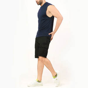 Débardeur d'entraînement sans manches décontracté pour hommes Vêtements de sport de fitness pour musculation Débardeurs - Product Image 3