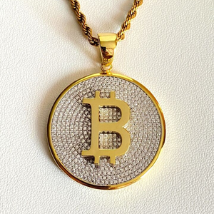 Iced Out Moissaite diamant pendentif nom personnalisé nom rond entièrement Bling lettre 925 or pendentif Hip Hop bijoux pour hommes - Product Image 1