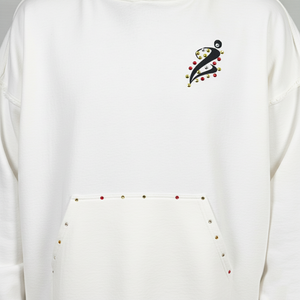 Sweat-shirt décontracté d'hiver 100% coton Pull et capuche avec option de logo personnalisé Sweat-shirts basiques surdimensionnés à la mode - Product Image 4