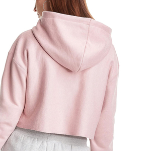 Sudadera Corta de Alta Calidad con Logotipo Personalizado, Envío Directo, Sudadera Corta Holgada, Sudadera con Capucha Corta para Mujer, Sudaderas con Capucha Corta 2026 - Product Image 4