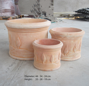 Wholesale products <b>terracotta</b> ceramic <b>flower</b> <b>pots</b> & clay planters for home floor decor supplies garden decoration ornaments - Product Image 3
