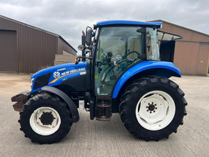 Tractor Agrícola Usado/Nuevo Holland T4.75 4WD 80HP con Motor, Bomba, Caja de Cambios Automática, PLC, Clasificación y Componentes Principales - Product Image 4