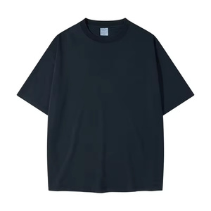 เสื้อกีฬาผ้าฝ้าย100% สำหรับผู้ชายทรงหลวมขนาดใหญ่ออกแบบได้ตามที่ต้องการ - Product Image 4