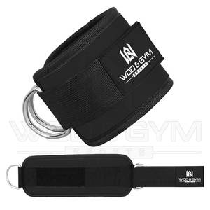 สายรัดข้อเท้าแบบปรับได้ทำจากนีโอพรีนสำหรับเครื่องออกกำลังกายแบบเคเบิล ทนทาน สวมใส่สบาย ไม่ลื่น ป้องกันอย่างมืออาชีพ - Product Image 3