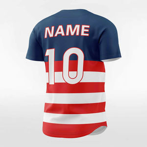 Maillots de baseball personnalisés uniformes d'équipe OEM vêtements de sport respirants et durables pour hommes femmes fournisseur de gros - Product Image 4