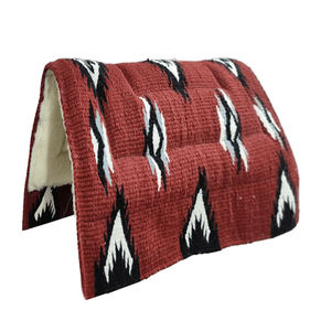 Tapis de selle en laine haute densité de qualité supérieure pour les chevaux Couches respirantes et confort supérieur pour la performance de l'équitation Doublure en tissu - Product Image 2