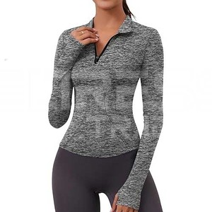 Tops de Yoga con etiqueta, ropa de Fitness de marca para mujer de secado rápido, camisetas de Yoga de alta calidad para mujer 2025, camisetas de Yoga Premium baratas al por mayor - Product Image 1