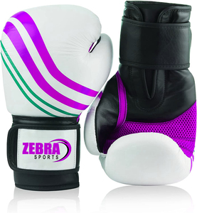 Gants de boxe super en dentelle de haute qualité 12oz 16oz pour enfants Logo personnalisé Matériau en cuir Type de boxe Kick Tailles comprenant 14oz - Product Image 6