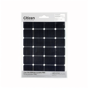 Panneau solaire monocristallin PERC demi-cellule Citizen Solar 360W avec cadre en aluminium certifié TUV - Product Image 2