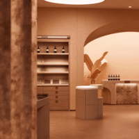 Meubles de salon, présentoir LED, comptoir de caisse, équipement de salon de beauté, armoire de rangement, mobilier de bar, restaurant