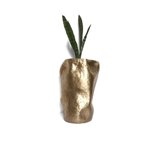 AK latón cobre antiguo Diseñador Metal mesa larga Metal florero para decoración del hogar - Product Image 3