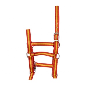 Cabestro de caballo ligero más vendido, polipropileno de polietileno con parte superior acolchada de nobuk, accesorio de nailon, herrajes de hierro, estilos occidentales en inglés - Product Image 5