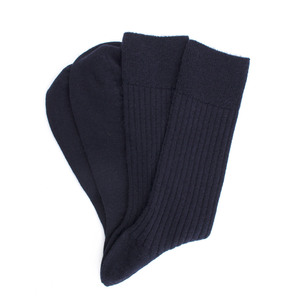 Calcetines de equipo de trabajo duraderos de algodón para hombre de poliéster al por mayor con calcetines de trabajo deportivos resistentes que absorben la humedad - Product Image 4