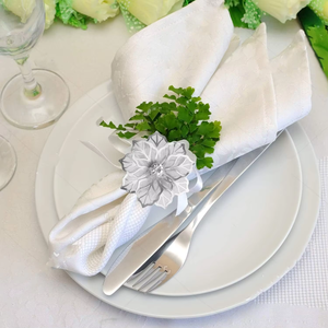 Beaux ronds de serviette en métal design avec couleur personnalisée aux prix de vente directs d'usine Cadeaux de pendaison de crémaillère Anneaux tendance - Product Image 6