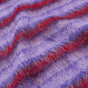 Sudadera con Capucha de Mohair para Hombre, Sudadera de Invierno con Doble Cremallera, Gruesa y Esponjosa, con Patrón de Letras Bordadas, Sudadera de Otoño, Material de Mohair - Product Image 3