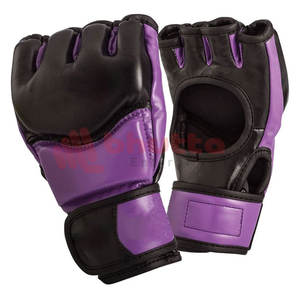 ถุงมือต่อสู้หนัง MMA สำหรับออกกำลังกายที่บ้านถุงมือฝึกชกมวยออกแบบได้ตามต้องการ - Product Image 1