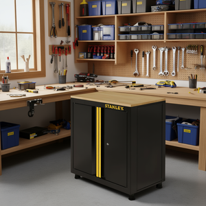 Gabinete Bajo de 2 Puertas para Herramientas Stanley con Solución de Almacenamiento en Patas - Product Image 3