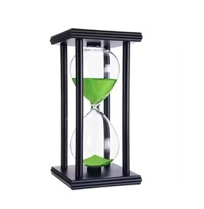 Temporizador de arena náutico de lujo, reloj de arena de gestión de tiempo terminado en oro antiguo, suministros a granel de vidrio de hora de regalo coleccionable - Product Image 3
