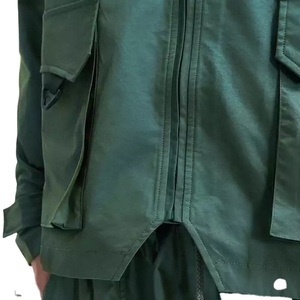 Men Autumn New Hip Hop Style Windbreaker Sport Cargo Tracksuit Top Blank Cargo Design Oversized Jogger Set 2026 - Product Image 5