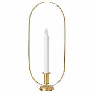 Candelabro de cinco brazos Chapado en cobre hecho a mano, soporte para velas para decoración del hogar, fiestas de Bodas de Navidad - Product Image 4