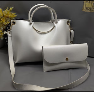 กระเป๋าสะพายไหล่หนัง PU สำหรับผู้หญิงคุณภาพใหม่กระเป๋าถือแฟชั่นคลาสสิกมีสายสะพายไหล่สำหรับสาวออฟฟิศ - Product Image 6