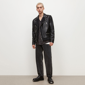 Chaqueta de cuero con mangas completas para hombre, nuevo diseño de moda, prémium y cómodo, venta al por mayor - Product Image 3