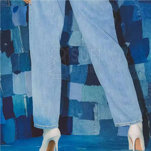 กางเกงยีนส์ผู้หญิงทรงตรง ขาตรง ผ้าฝ้าย 100% ระบายอากาศได้ดี เป็นมิตรกับสิ่งแวดล้อม คุณภาพพรีเมียม สวมใส่สบาย เหมาะสำหรับฤดูหนาว - Product Image 4