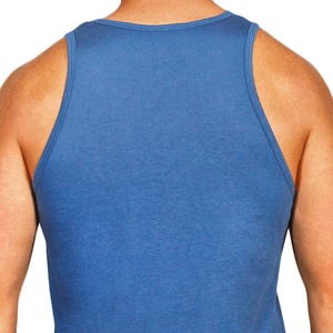 เสื้อกล้ามออกกำลังกายผู้ชายแบบขายส่งสำหรับการฝึกซ้อมกีฬา ขายดี - Product Image 3