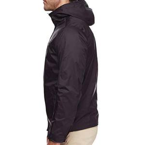 แจ็กเก็ตกันลมของผู้ชายเสื้อแคนวาสกันน้ำสไตล์ไฮสตรีทแบบมีซิปสีทึบสำหรับฤดูหนาว2024ออกแบบได้ตามต้องการ - Product Image 4