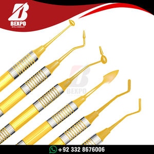 Instrumentos de Acero Inoxidable de Alta Calidad, Juego de 6 Instrumentos Manuales para Restauración Dental - Product Image 5