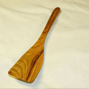 Cuchara de madera de mango macizo hecha a mano para cocina y Mesa - Product Image 1