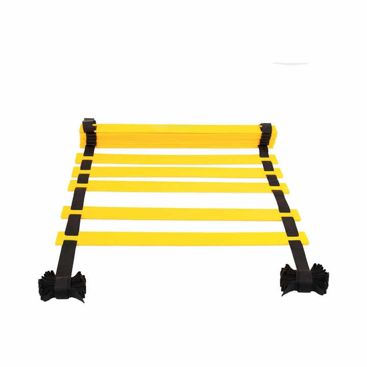Wholesale 6 Meters 12 Pieces Of Plastic Agility Ladder Adjustable Size For Football Rugby Basketball Agility Ladder Training