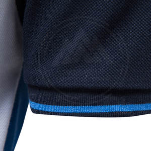 Nouveau T-shirt polo en coton de haute qualité avec motif uni à manches courtes Vente en ligne Mode Toile - Product Image 5