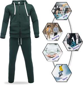 เสื้อกันหนาวมีฮู้ดระบายอากาศได้ดีเป็นมิตรกับสิ่งแวดล้อมพิมพ์ลายสีพื้นเสื้อกันหนาวแบบหนาสำหรับฤดูหนาวน้ำหนักเบาทำจากพลอยเทียม - Product Image 3