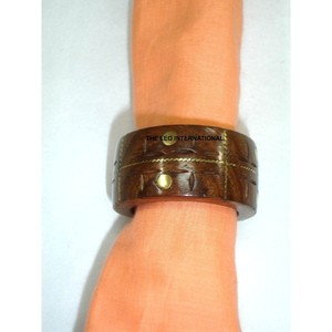 Anillos de Servilleta de Madera con Acabado de Alta Calidad, Anillos de Servilleta para Decoración de Mesa en Bodas y Cenas - Product Image 1