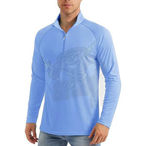 Custom Fishing Shirt Sublimation Outdoor Long Sleeve Sun protection Jogging Wear Printing Polyester Uv Fishing Shirts - Product Image 1